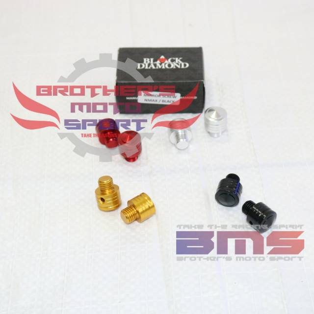 baut spion monel spion cnc black diamond xmax nmax lexi aerox nmax new