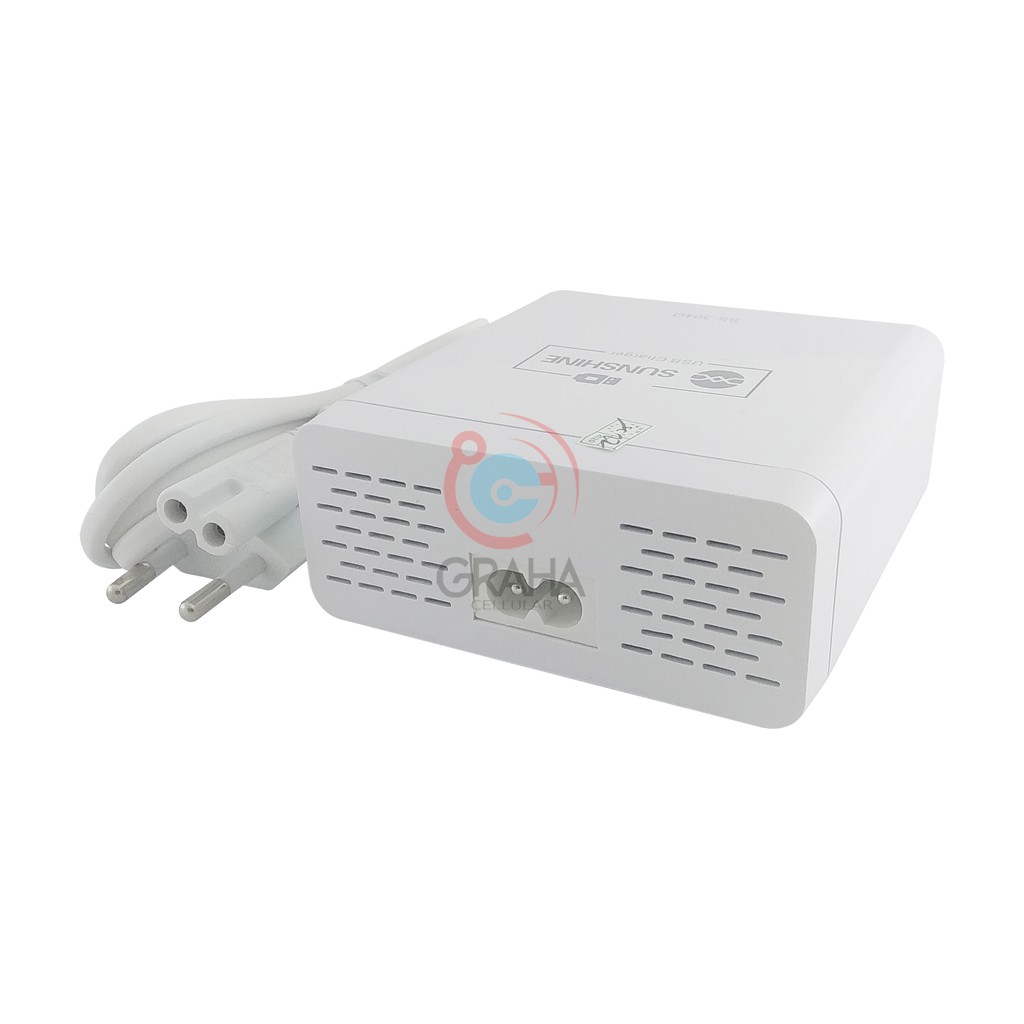 ADAPTOR CHARGER SUNSHINE SS-304Q 6 PORT