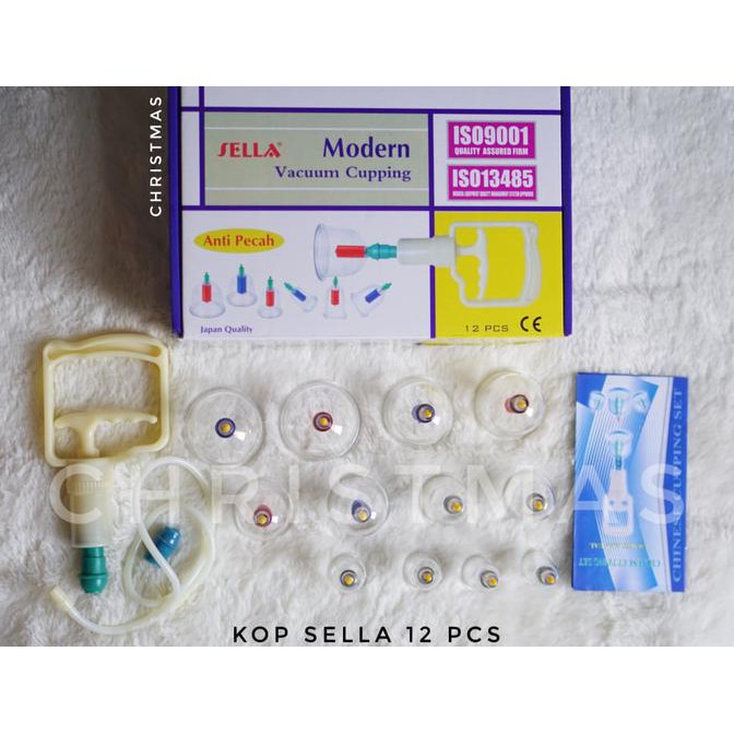 ALAT BEKAM KOP SELLA 12 PCS