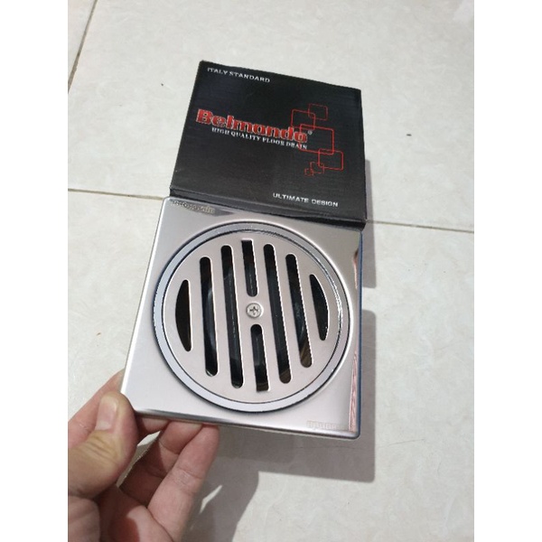 floor drain / saringan stainless belmondo 11cm PROMO