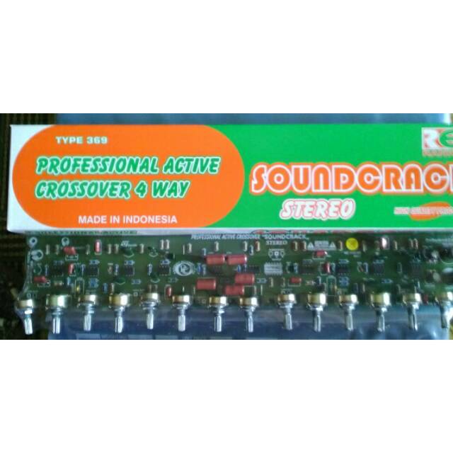 Kit Crossover Aktiv 4 Way Stereo
