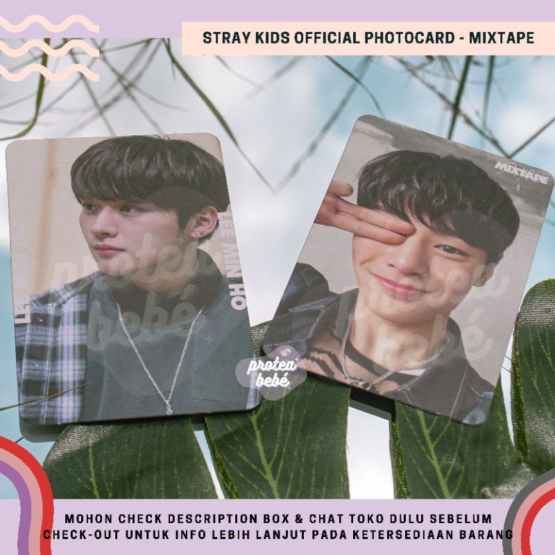 STRAY KIDS Mixtape Photocard PC Official