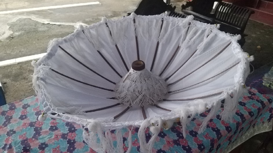 Payung Bali Dekorasi 1,25meter