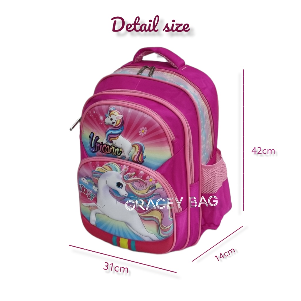 GB-1816 Tas Ransel Anak Embos SD