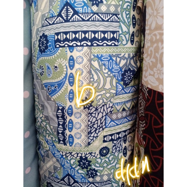 kain monalisa motif batik