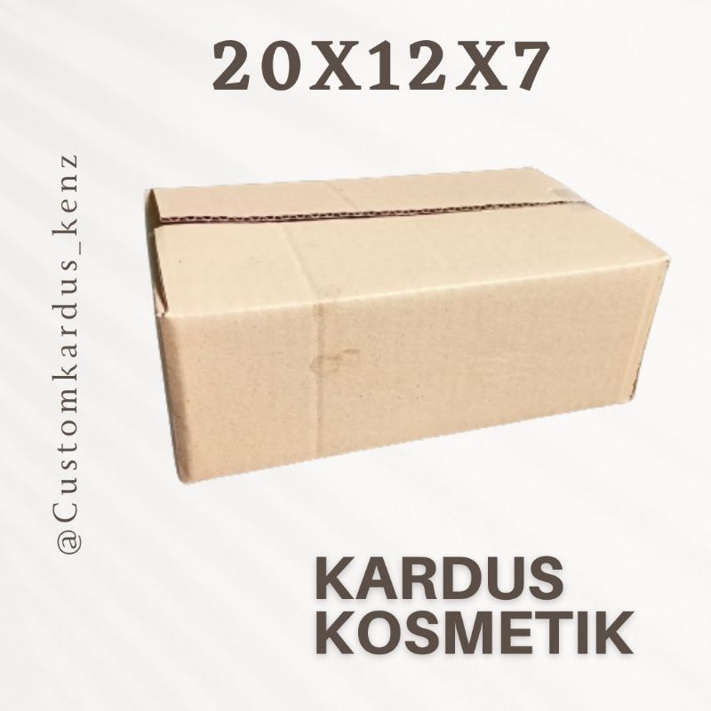 

❤️KENZ❤️ Box kardus 20x12x7 || kardus box kosmetik