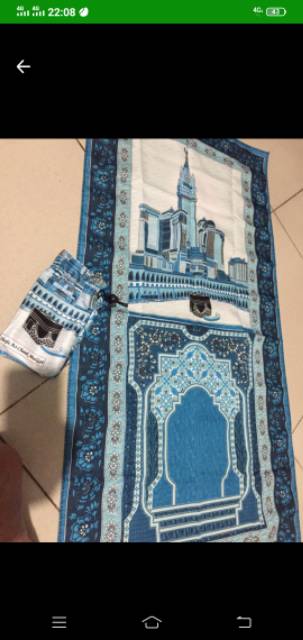 Sajadah turky syiria tas kecil/ oleh oleh haji umroh/sajadah traveling