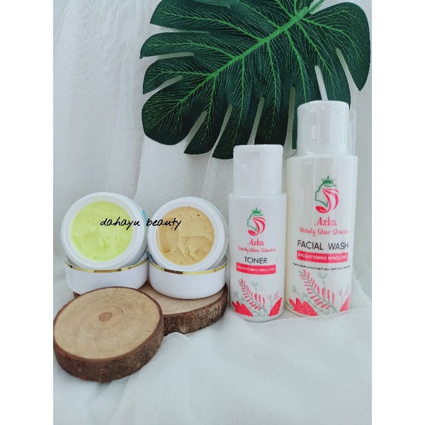 AZKA PAKET FLEK WHITE GLOW SKINCARE BPOM