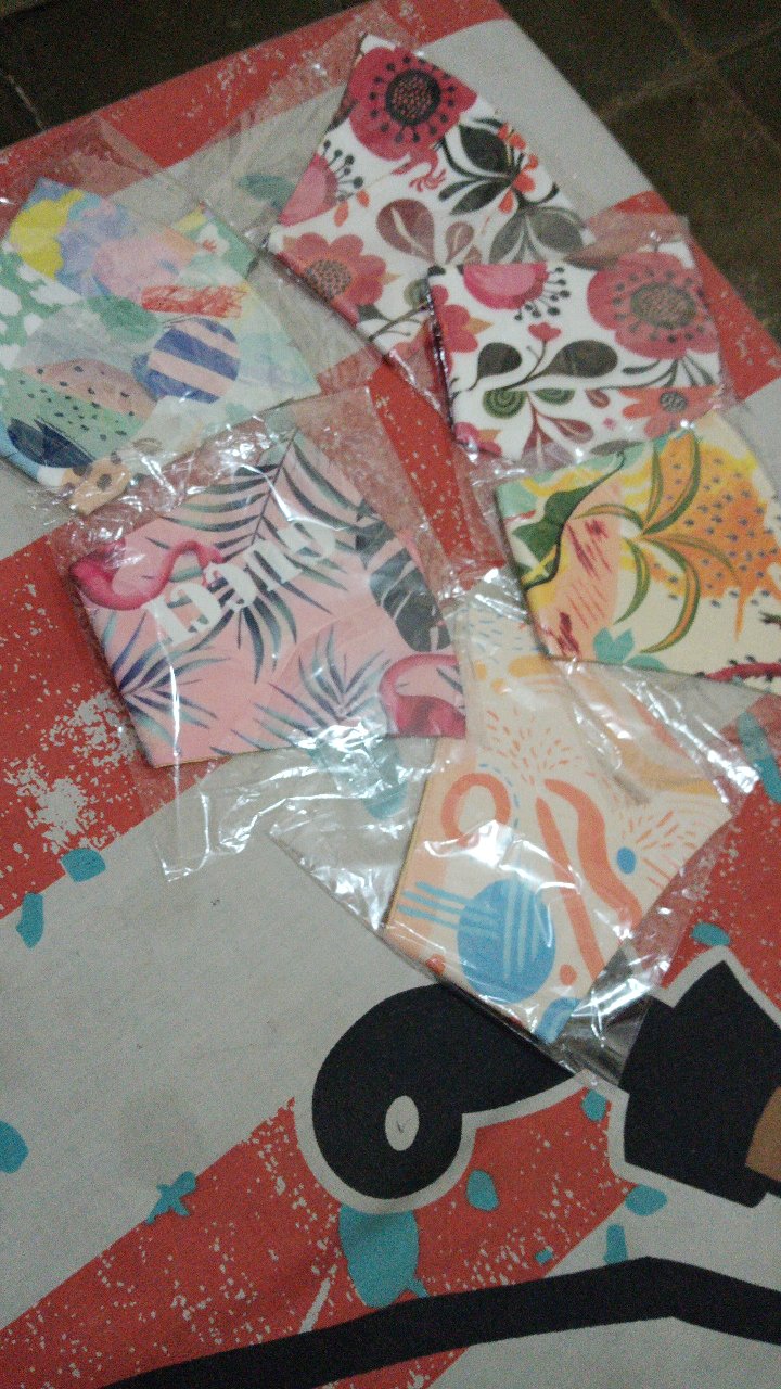 Masker Hijab Headloop Bahan Scuba Polos