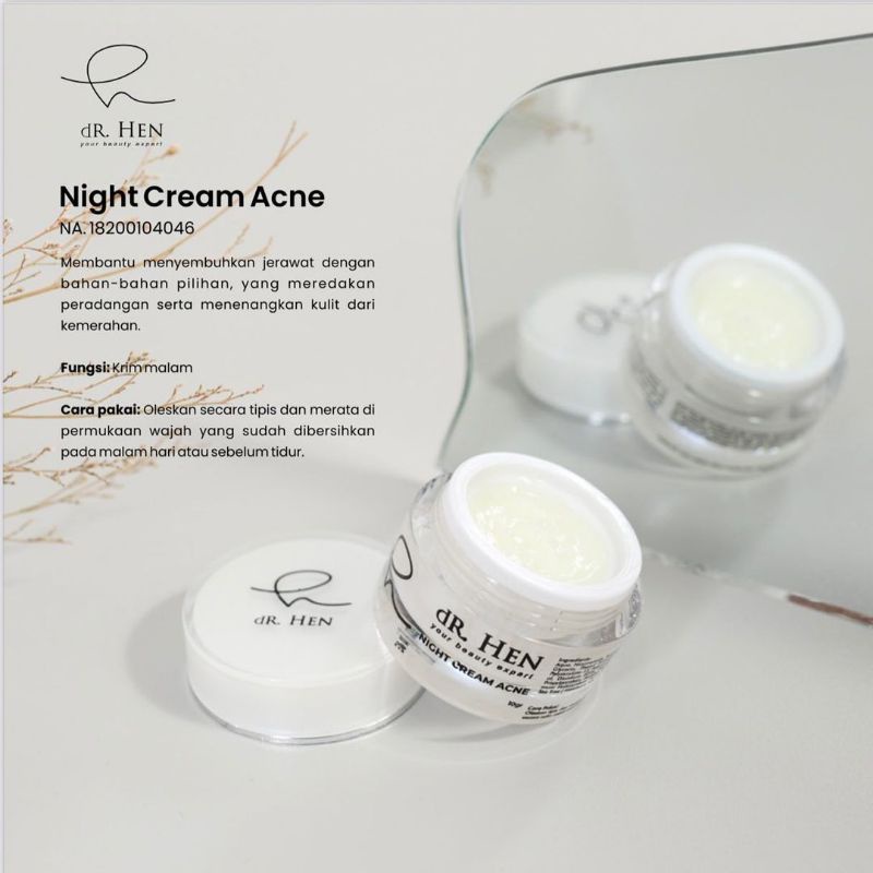 NIGHT CREAM ACNE ORIGINAL DR RICHARD LEE