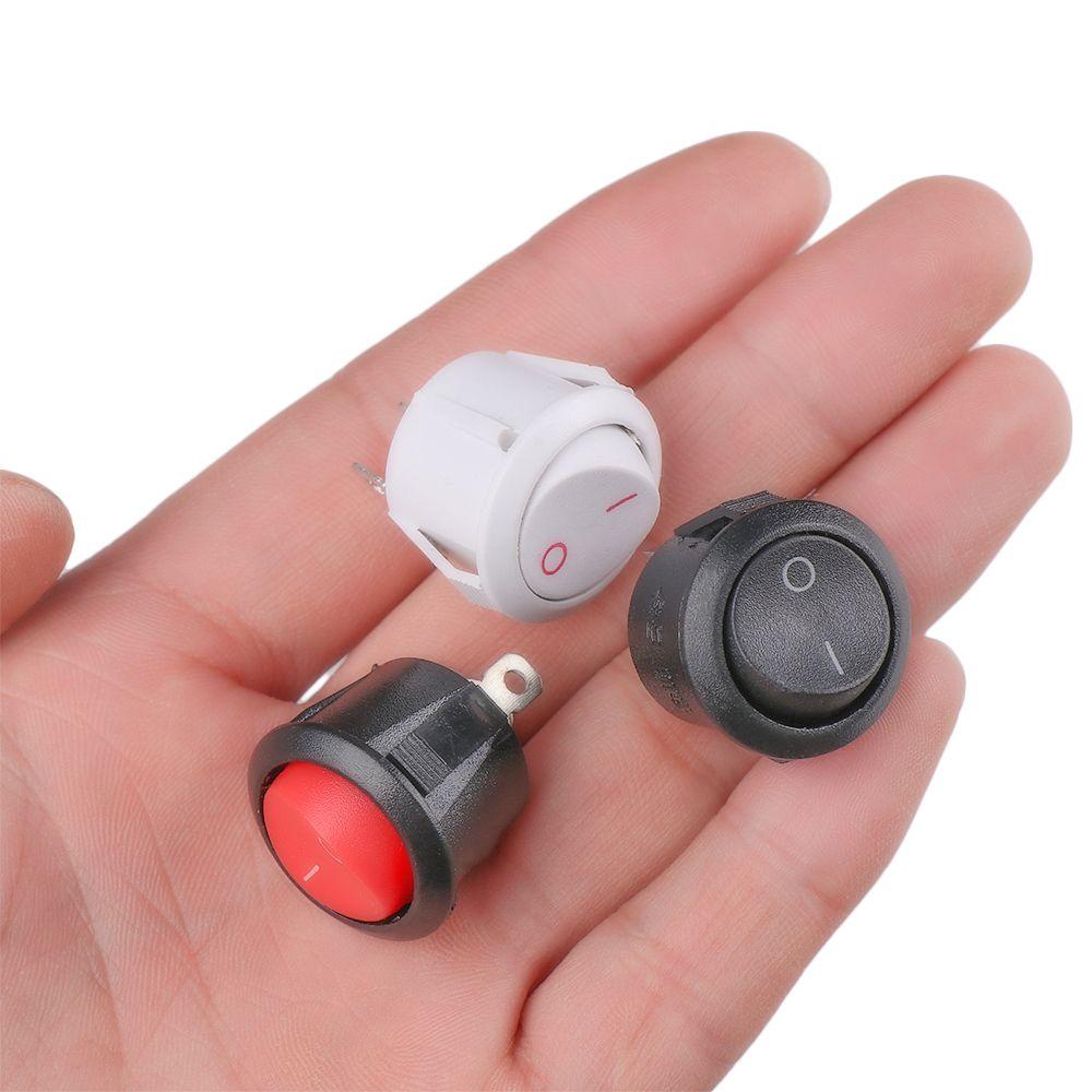 Wonder 5pcs Toggle Switch Hot Boat Rocker Tombol Tekan Plastik