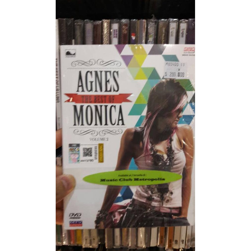 Sale Dvd Karaoke Agnes Monica - The Best Of Vol. 2 Imported Malaysia