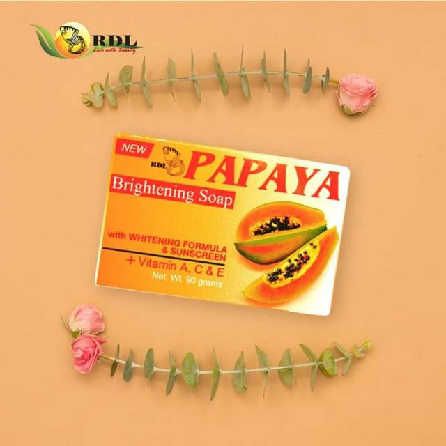 Sabun pepaya RDL Asli