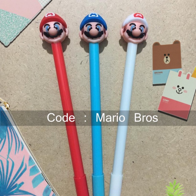 

Pulpen karakter : Mario bros