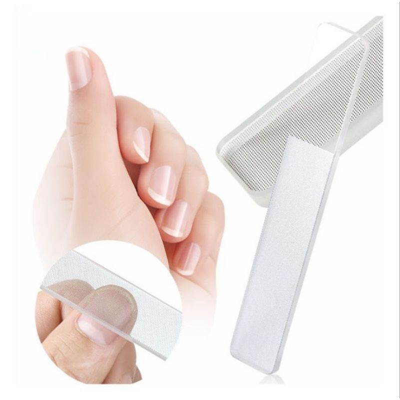 MANICURE KIKIR KUKU KILAP NANO GLASS NAIL FILE