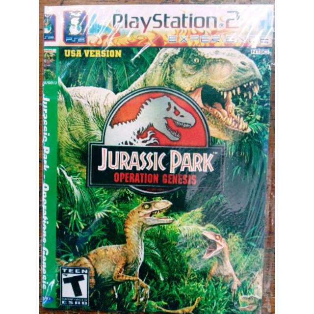 Kaset PS2 Game Jurassic Park