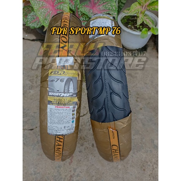 BAN FDR SPORT MP76 17 90/80 BAN FDR MP 76 90/80 RING 17 BAN TUBELES FDR SPORT MP 76 RACE COMPOUND BA