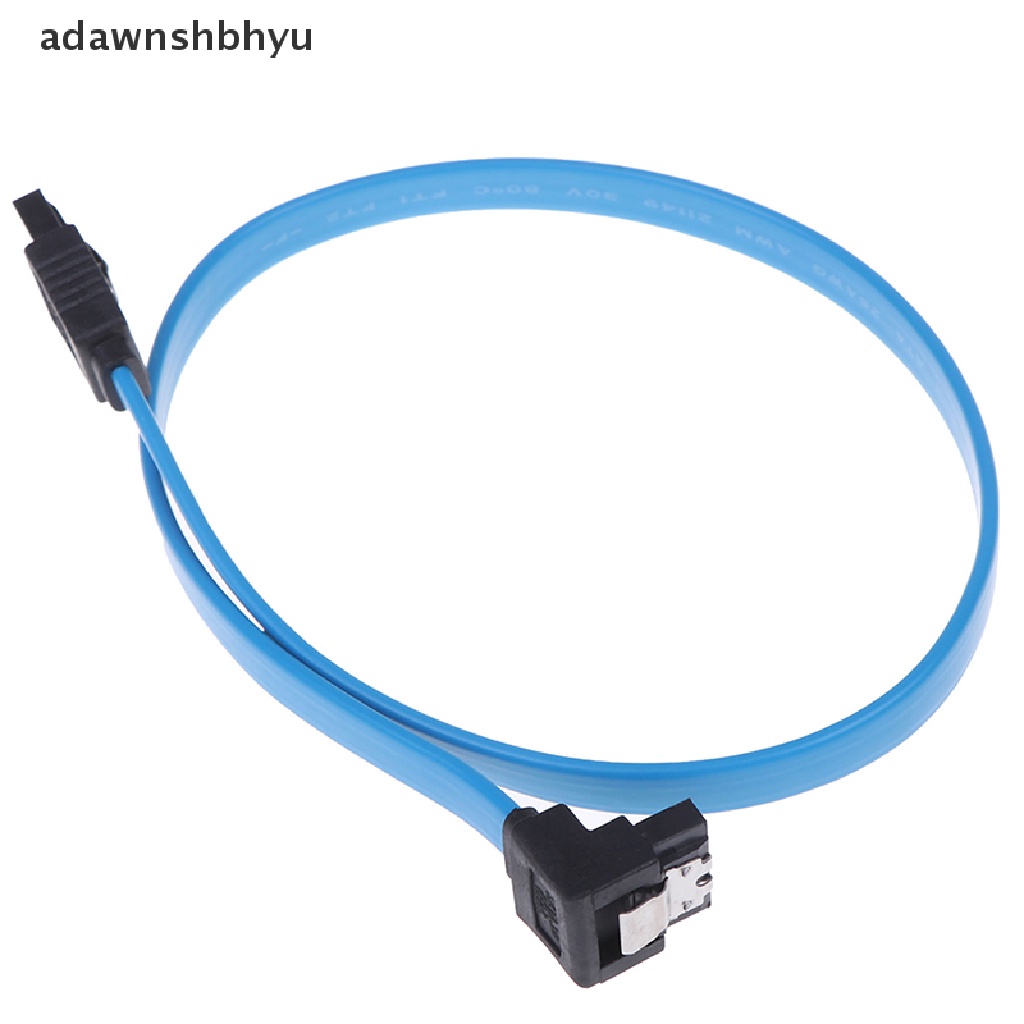 Kabel Komputer adawnshbhyu SATA 3.0 III SATA3 6Gb/S SSD Hardisk data right angle cable