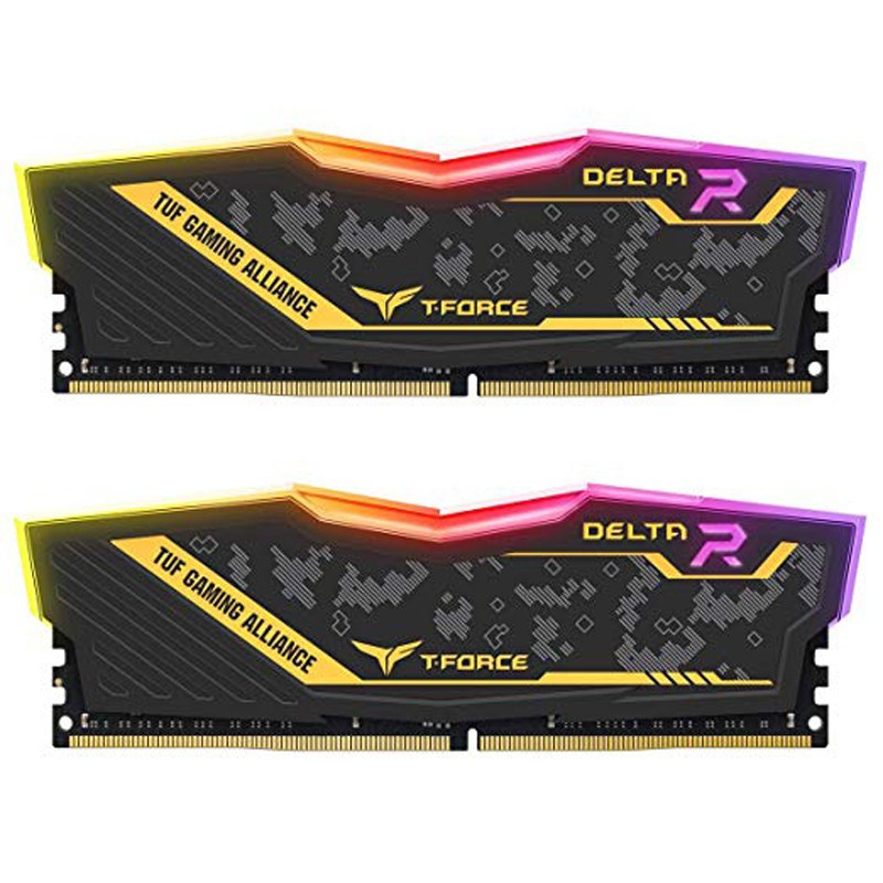 RAM PC TEAM Delta TUF Gaming RGB 16GB DDR4 (8GBX2) kit 3200MHz