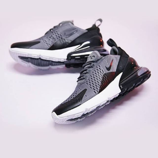 air max 270 grey black