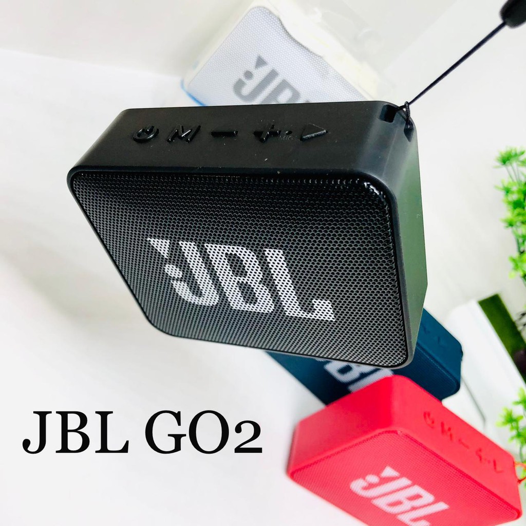 JB1 GO2 Speaker Mini Portabel GO2 + GO 2 Speaker Bluetooth Nirkabel Speaker Subwoofer Stereo Super