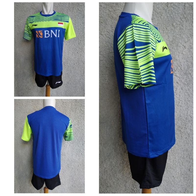 Setelan Baju Badminton / Bulutangkis L154