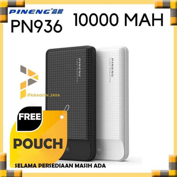 harga promo Barang bagus Pineng PN-936 10000mAh Powerbank PN936 Original PN 936 Power Bank