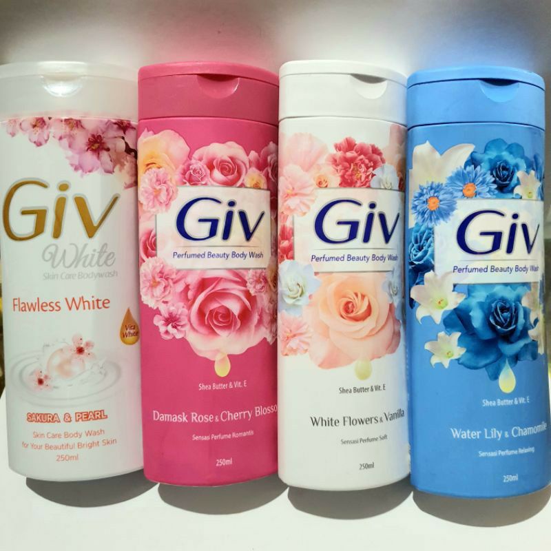 sabun mandi giv cair botol 250ml