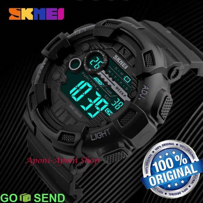 Jam Tangan Pria Sport SKMEI 12  Jam  Tangan  Pria  Digital  SKMEI  1251  Water  Resistant   I8D1