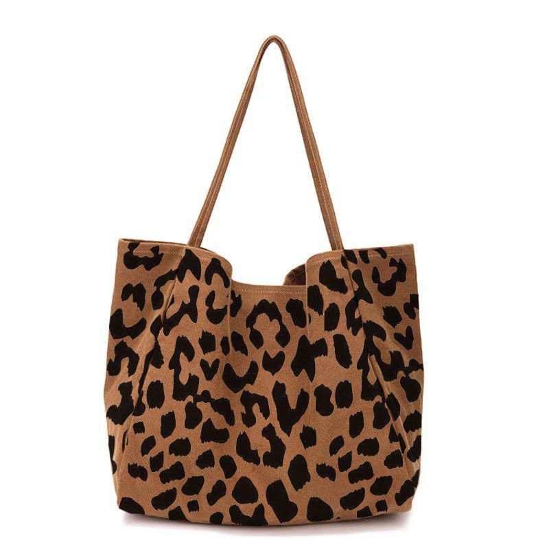 Nudie Bag Leopard/Tote Bag Canvas