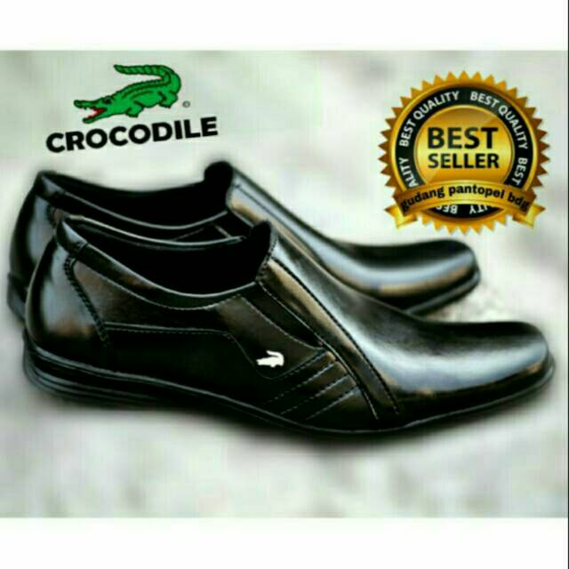 TERLARIS Sepatu Pria Original Crocodile Footwear Oxford Casual Formal Kerja Pesta Keren Laris Manis