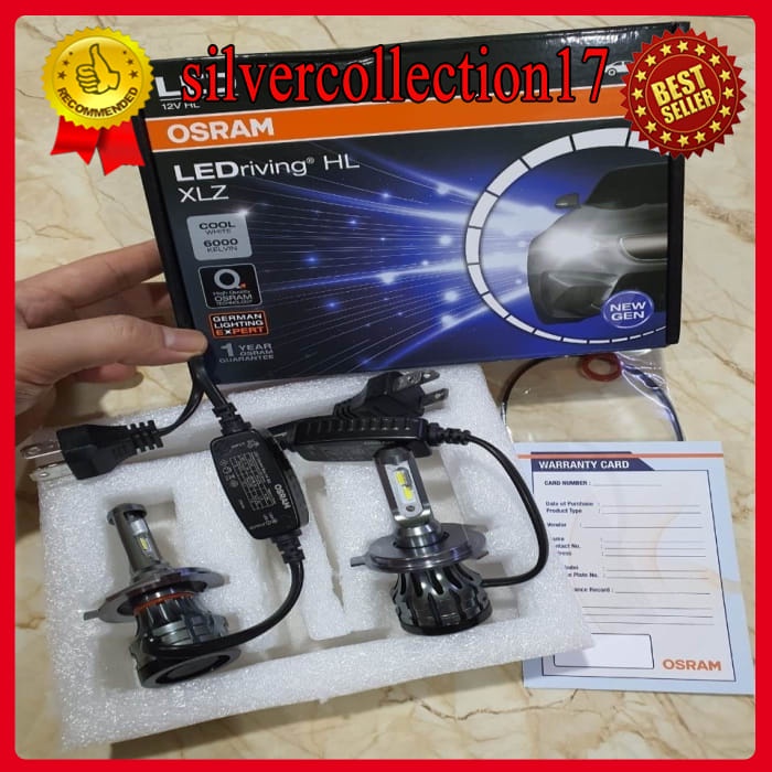 Terlaris BOHLAM LAMPU LED TERBAIK TERANG H4 OSRAM 12V 20WATT GARANSI 1 TAHUN Keren