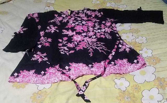 Atasan Batik Dolby Dolbi Dobby Doby Tenun Sutra Tulis Halus Katun Atbm Baron ,sarombit Atasan