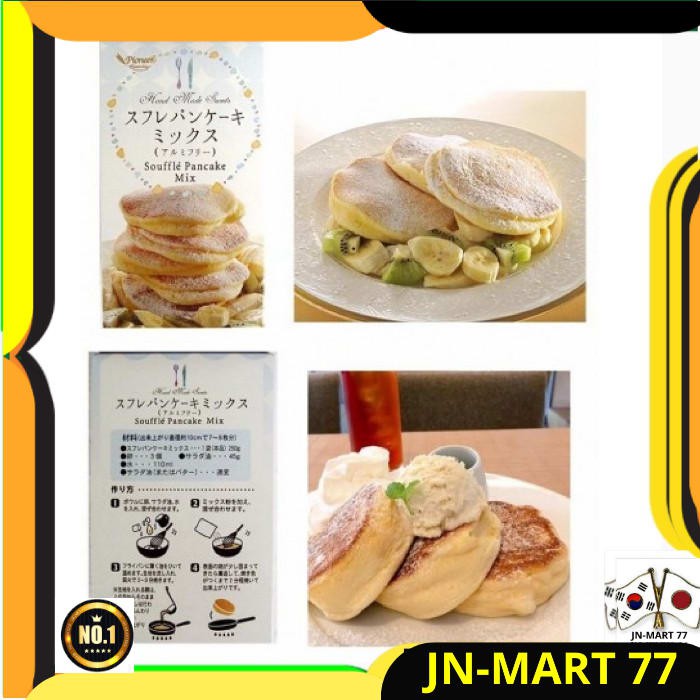 

MAKANAN JEPANG PANCAKE MIX PIONEER SOUFFLE 250 G-TEPUNG PANCAKE INSTAN