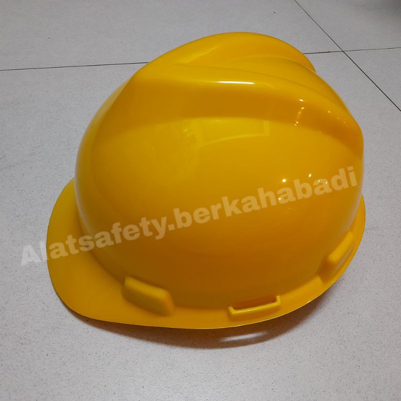 Helm Safety Proyek Aplus SNI / Helm Pekerj / Safety Helm Neon Aplus SNI