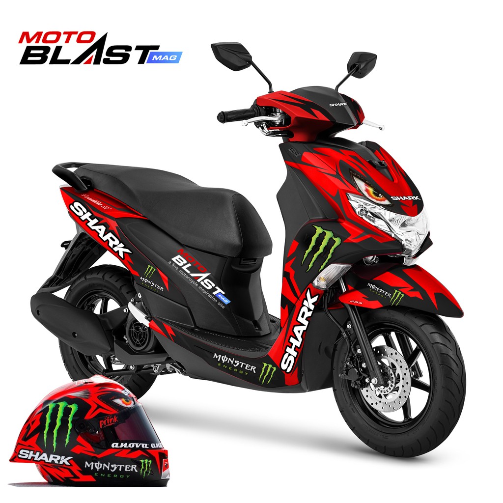 40+ Trend Terbaru Modifikasi Stiker Yamaha Freego