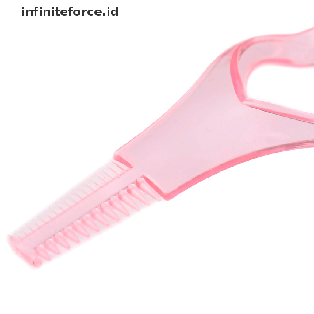 (Infiniteforce.Id) Sisir Panduan Aplikator Maskara 3 In 1