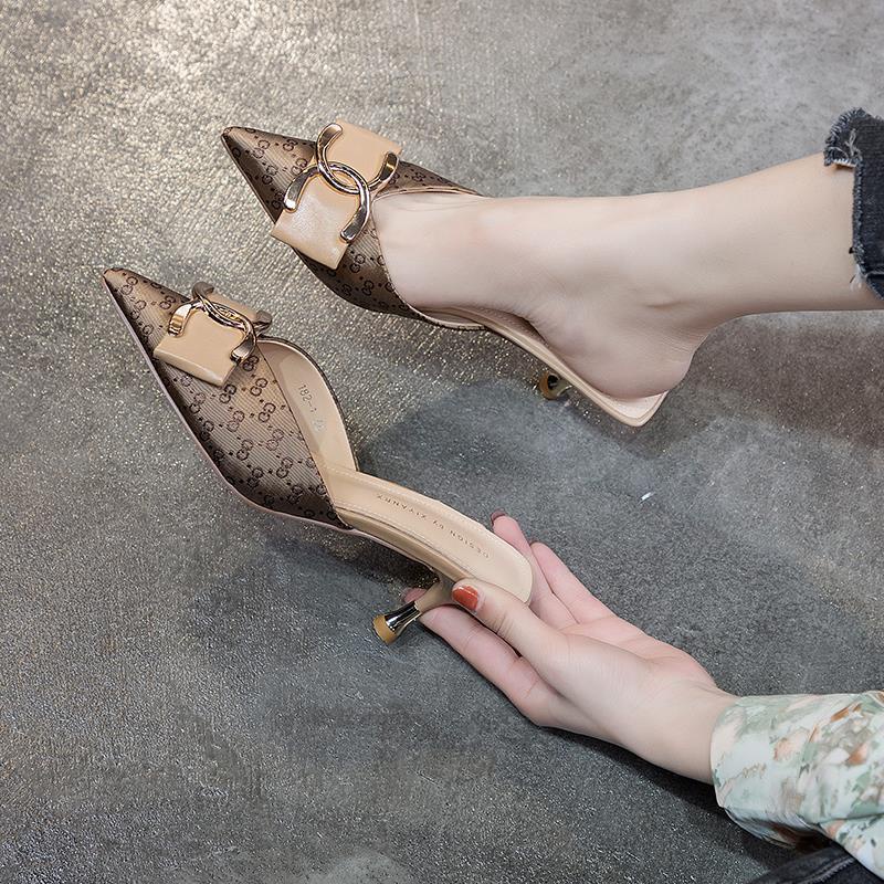 AGI0381 heels runcing wanita import kekinian sepatu wanita hak tinggi terbaru jakarta-1