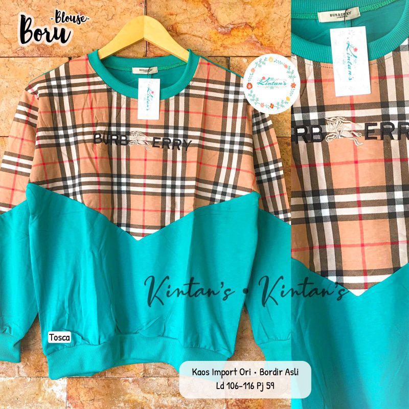 BORU BLOUSE BY KINTAN'S (BLOUSE WANITA) Blouse kekinian