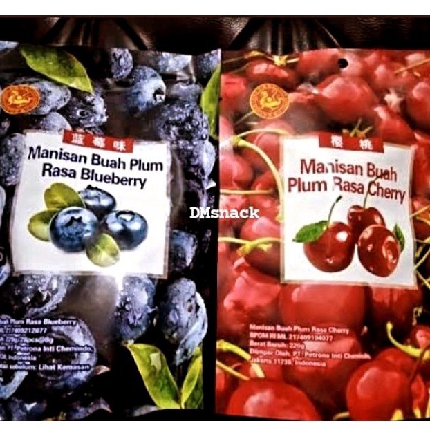 

Manisan cherry dan Manisan blueberry (250gram)