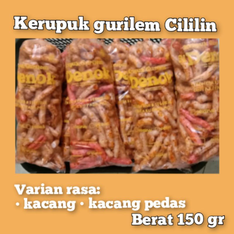 

kerupuk Cililin gurilem Cililin makanan khas Snack makanan ringan Cemilan camilan pedas manis gurih