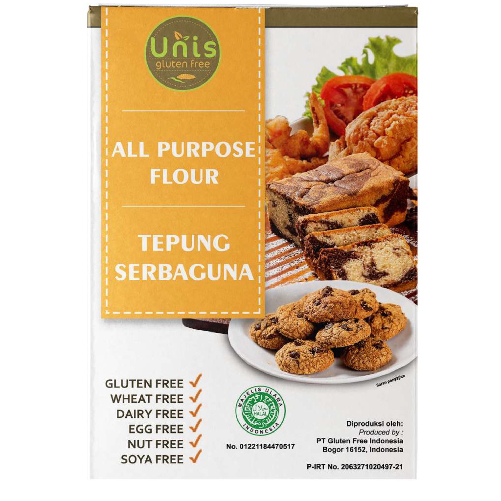 UNIS Gluten Free Tepung Serbaguna 500 g Halal