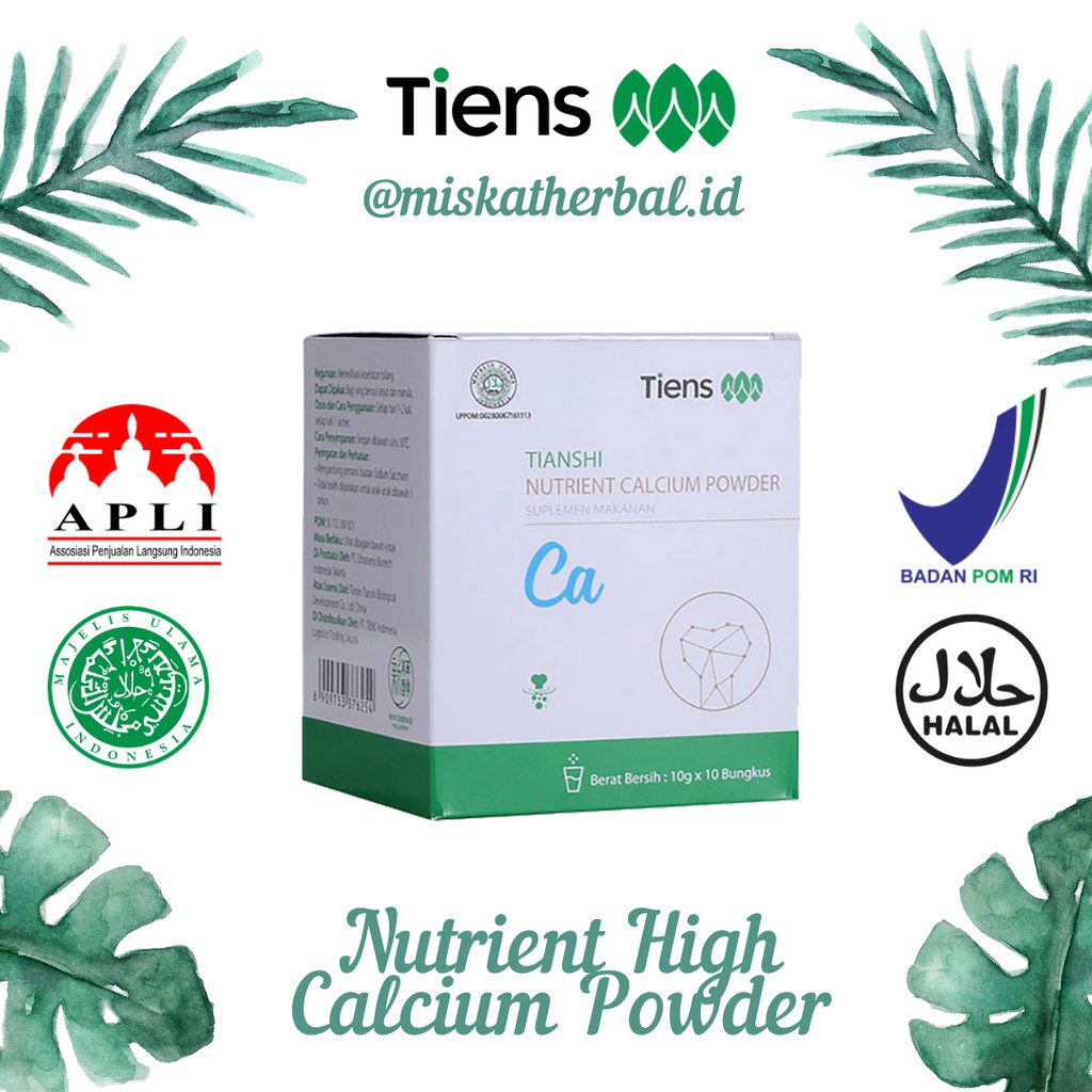 

Susu Kalsium Tiens Obat Patah Tulang / Anti Rematik dan Osteoporosis Calcium Terbaik di Dunia NHCP
