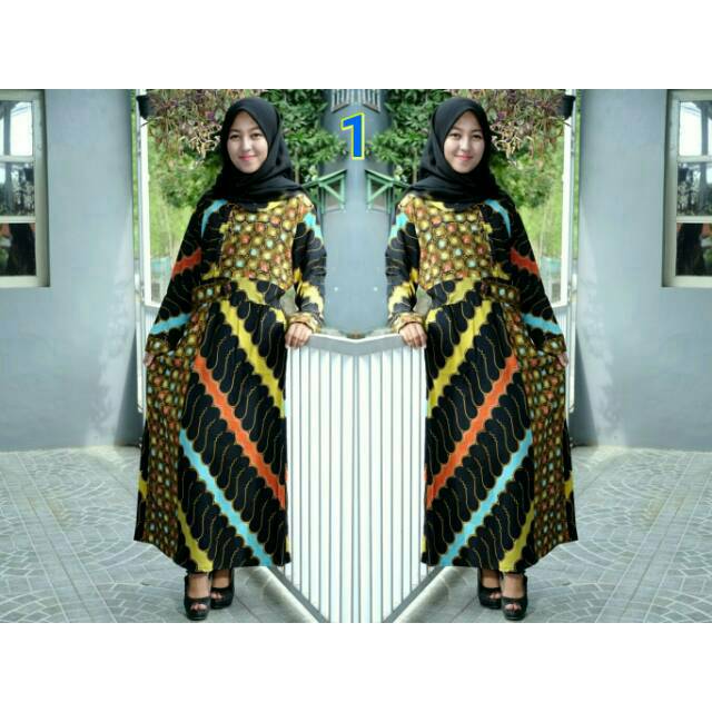 Longdress Batik Cap Pekalongan / Batik Cap