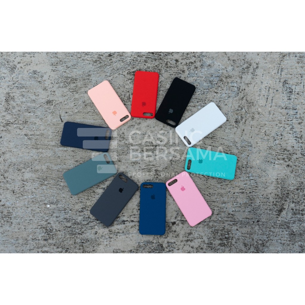 iPhone Silicone Soft Case Untuk Apple Premium Case 7 8 7+ 8+ X XR XSMAX 11 11PRO 11PROMAX