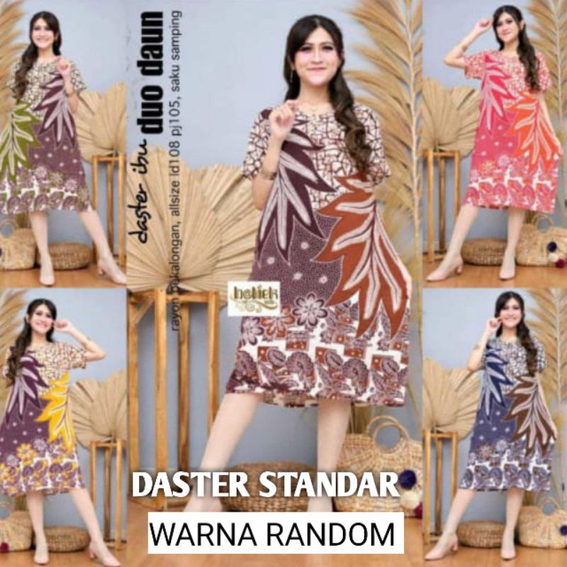 Baju Wanita Daster Murah Batik Pekalongan Baju Batik Wanita Modern Daster Rayon Busui Lengan Pendek