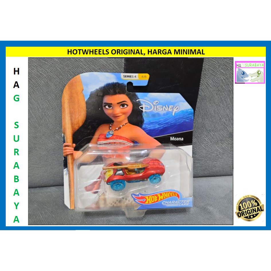HotWheels Moana Disney Character