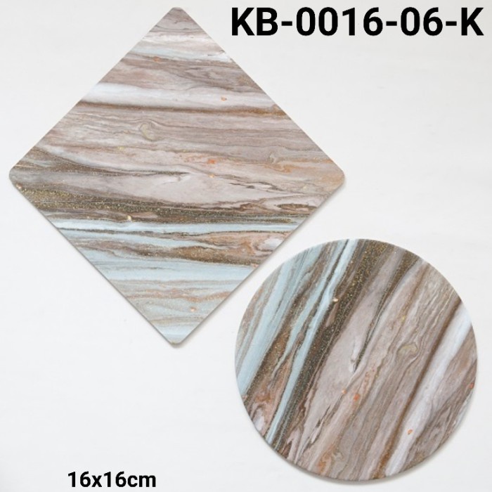 

GR-KB-0016-06 GROUP 2 CAKE BOARD TATAKAN KUE KOTAK BULAT 16CM MARMER PROMO TERBARU