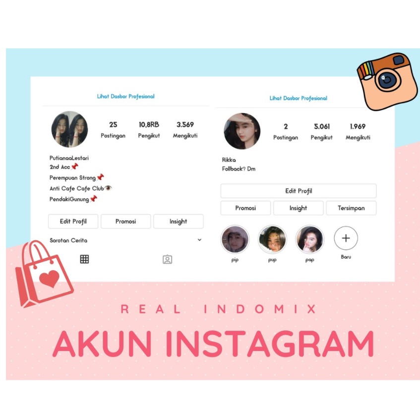 Akun Instagram Murah