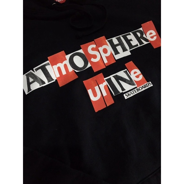 Supreme x Anti Hero - Atmosphere Urine Hoodie